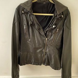Free People Leather Jacket